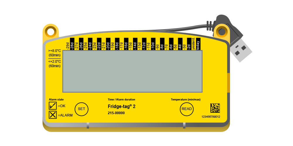 Fridge-tag 2 USB Data Logger