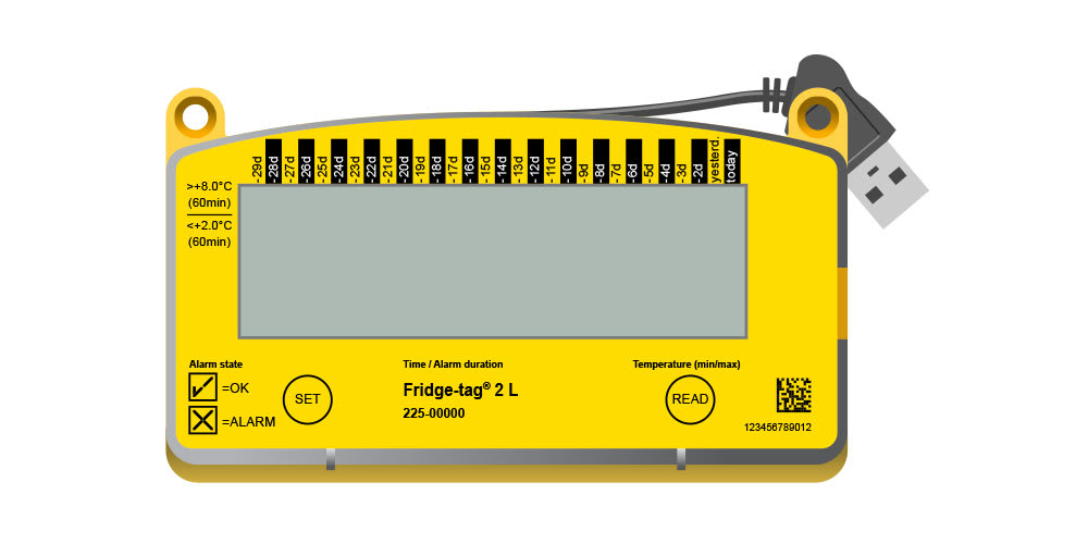 Fridge-tag 2 L USB Data Logger