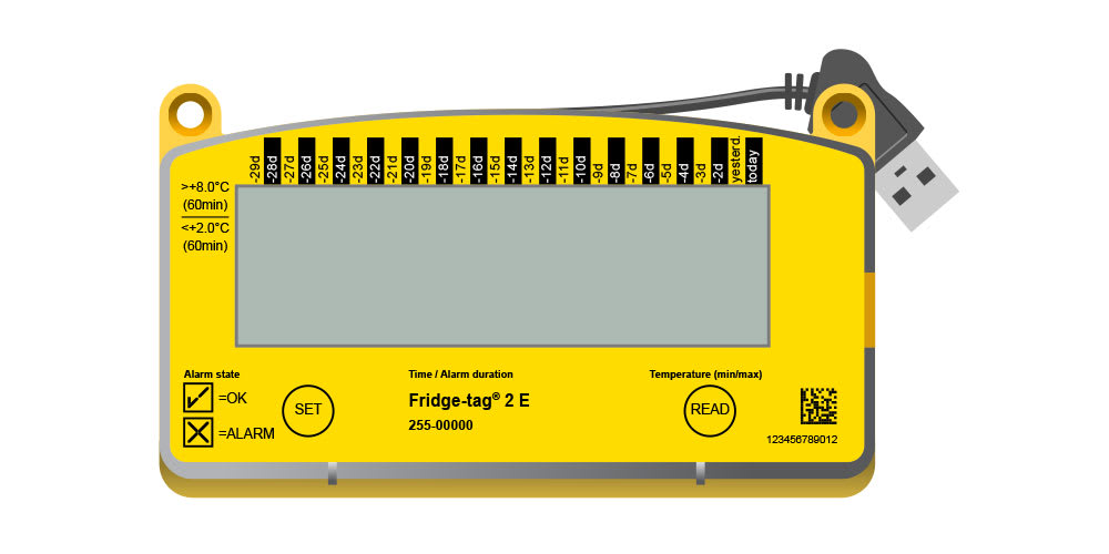 Fridge-tag 2 E USB Data Logger