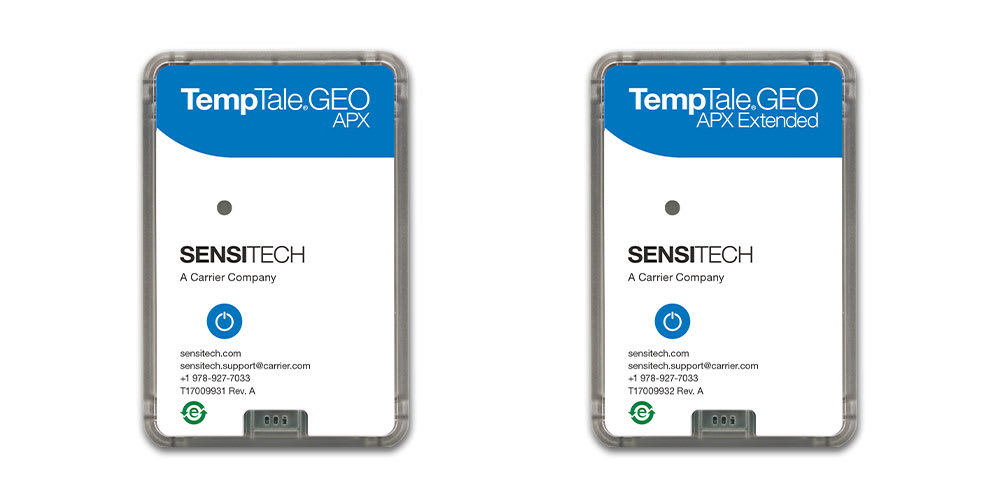 Sensitech TempTale GEO APX and APX Extended