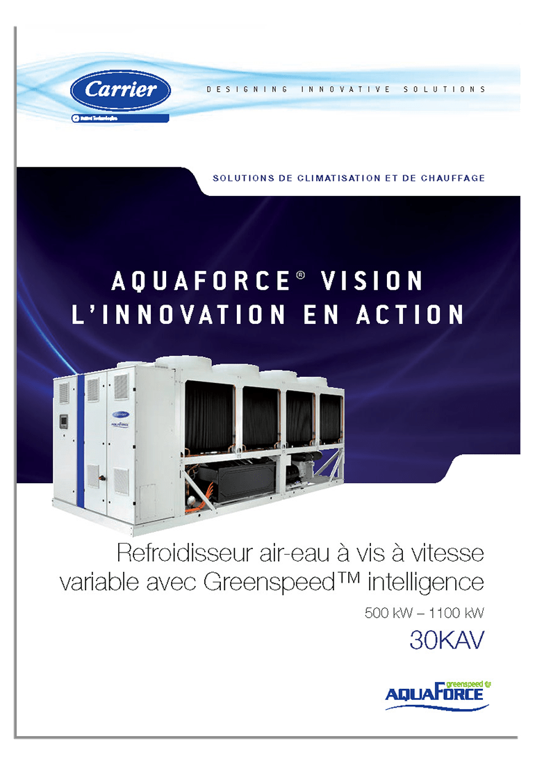 Brochures Carrier Climatisation, chauffage et ventilation