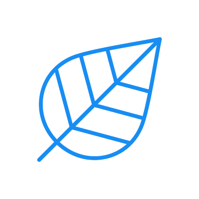sustainable leaf icon