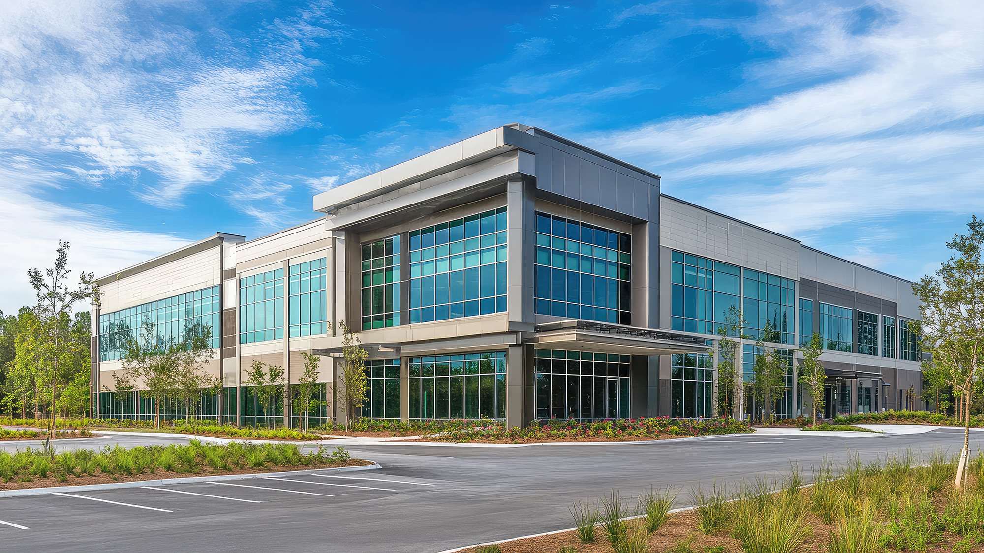 modern-office-building-with-clear-blue-sky-16x9