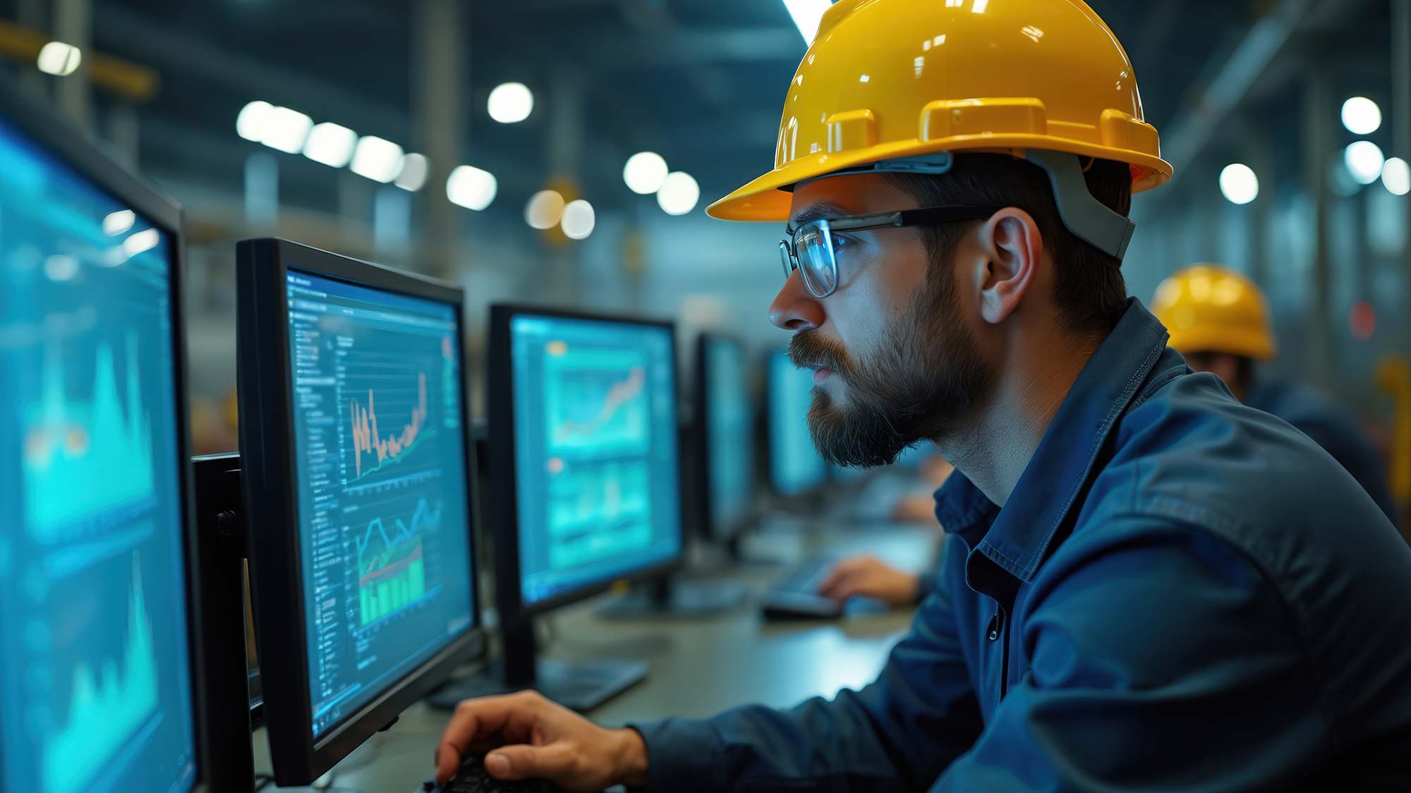man-with-hardhat-looking-at-computer-screens-16x9