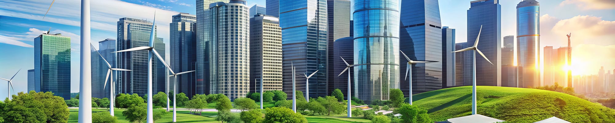 city-skyline-with-windmills