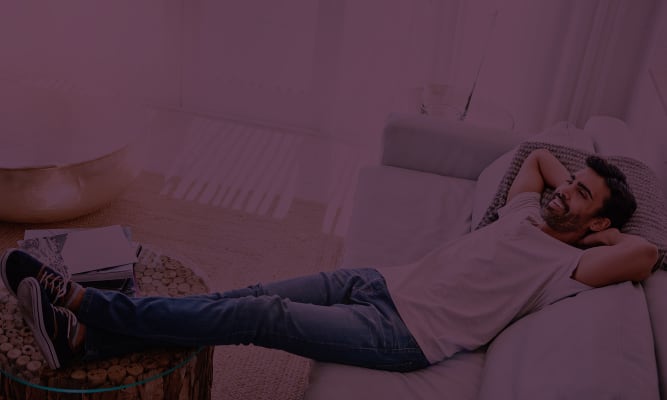 man-relaxing