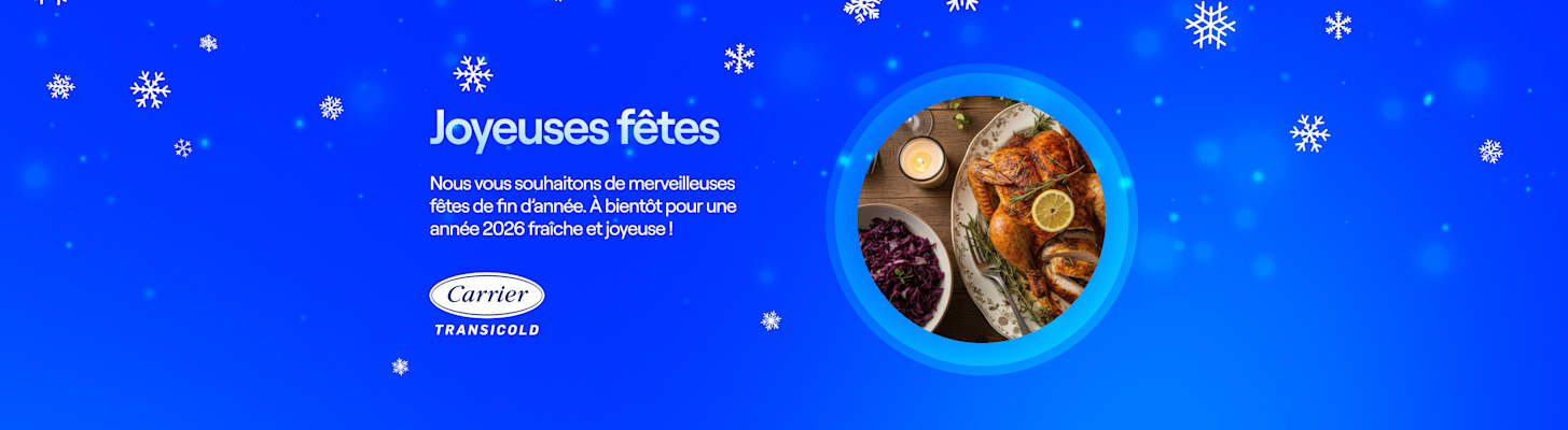 Happy Holidays from Carrier – French