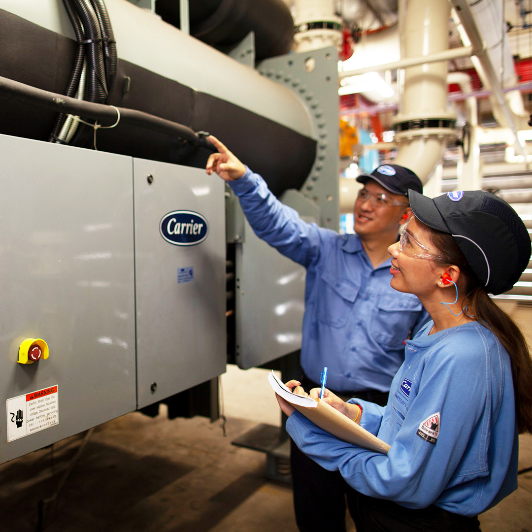 bluedge, commercial hvac, commercial AC, carrier global, preventive maintenance, performance monitoring, HVAC equipment lifecycle