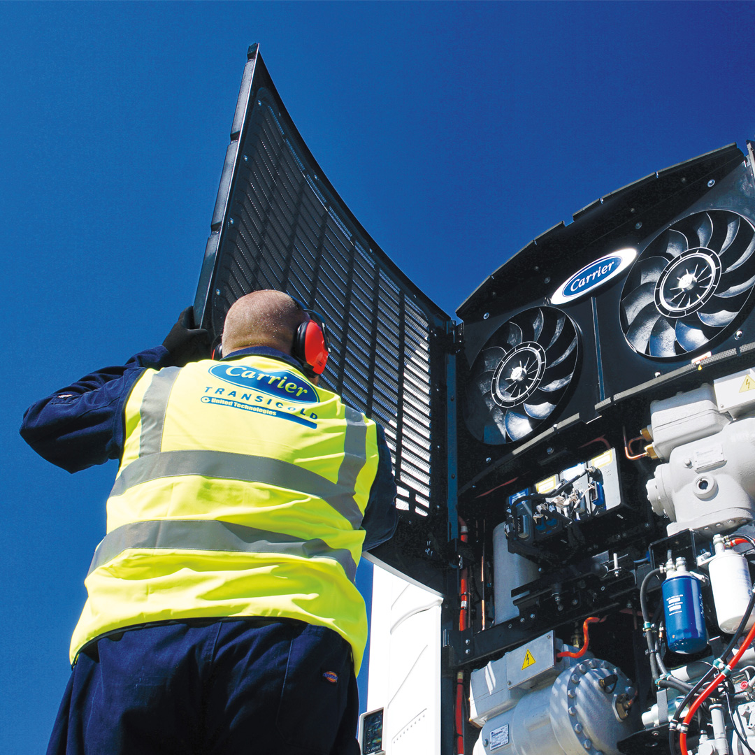 bluedge, truck trailer, carrier global, preventive maintenance, Carrier Transicold refrigeration units