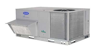 Carriers full line of rooftop units