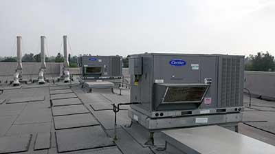 Carrier rooftop units