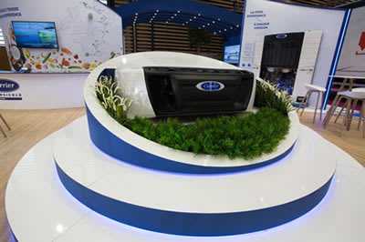 New compressed natural gas Supra multi-temperature truck refrigeration unit