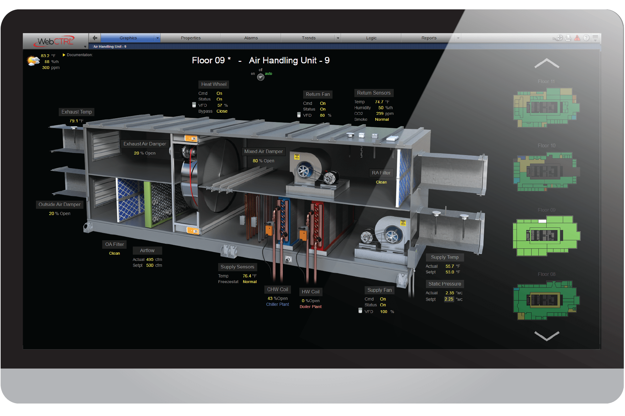 automated logic web ctrl demo