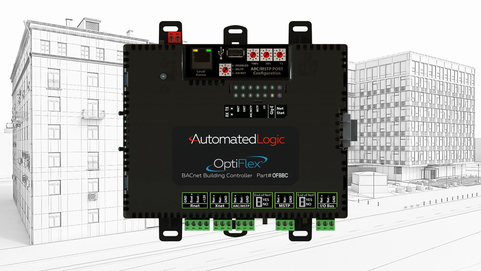 OptiFlex™ BACnet Building Controller – OFBBC-NR
