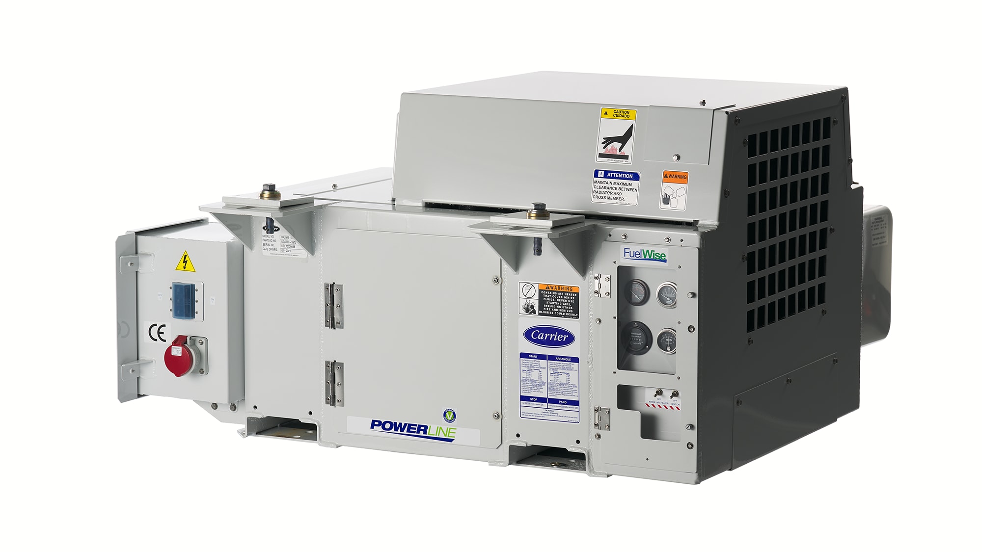 Carrier Transicold’s latest PowerLINE generator sets for refrigerated containers Carrier Transicold’s latest PowerLINE generator sets for refrigerated containers