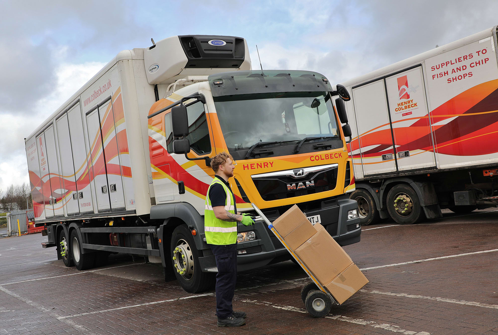Carrier Transicold Henry Colbeck Supra 750 units Carrier Transicold Henry Colbeck Supra 750 units