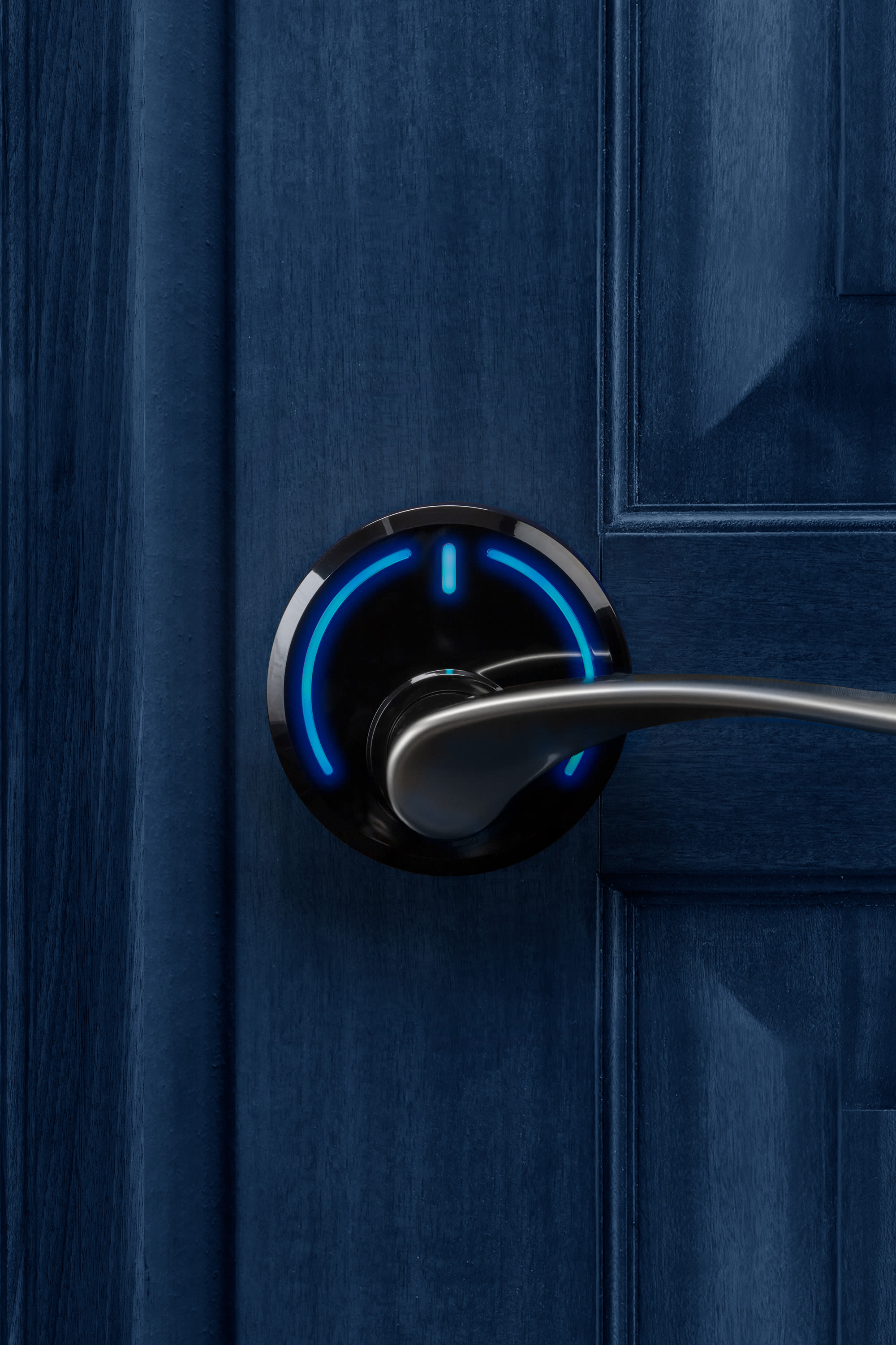 Onity-Serene-brushed-handle-blue-door-2x3