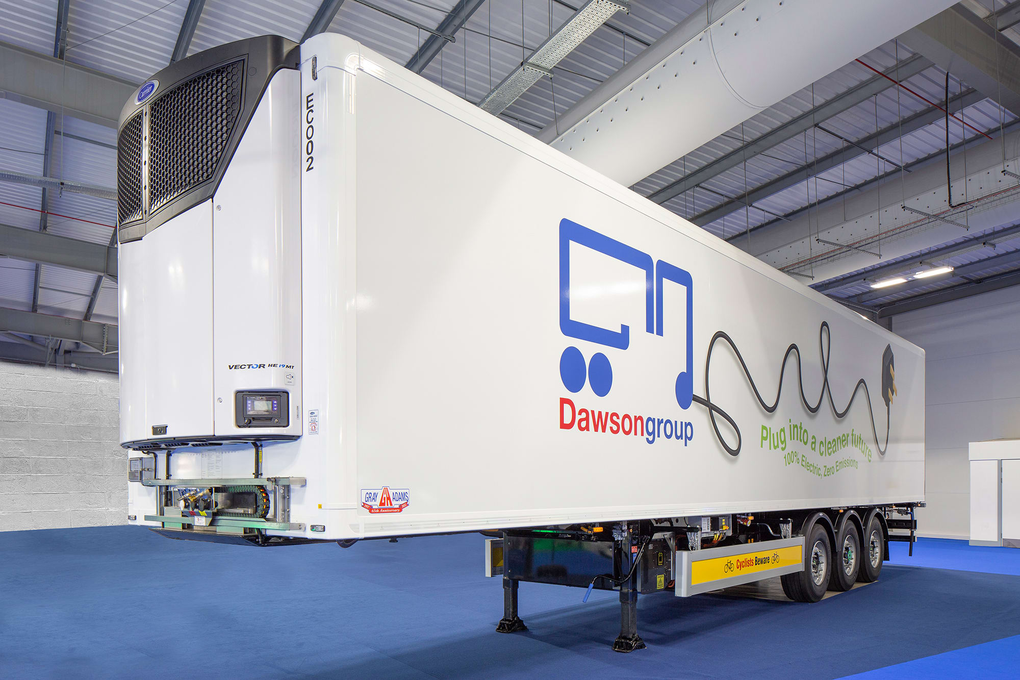 Dawsongroup Adds AllElectric Carrier Transicold Vector eCool Units