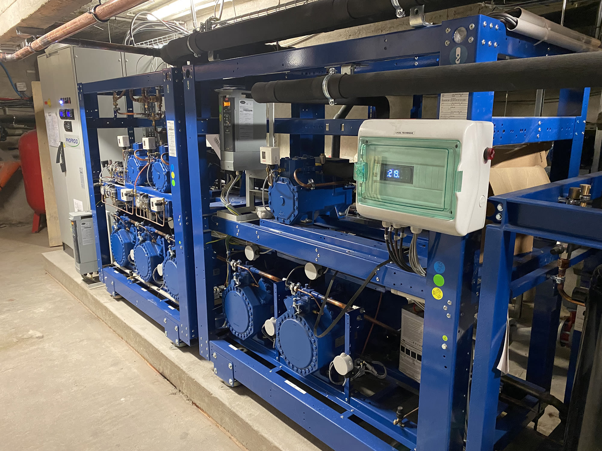 Carrier-Custom-MiniCO2OL-Refrigeration-System-For-Monoprix