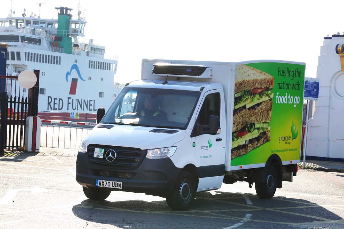 Carrier Transicold Unit on Petit Forestier and Greencore’s Refrigerated Van