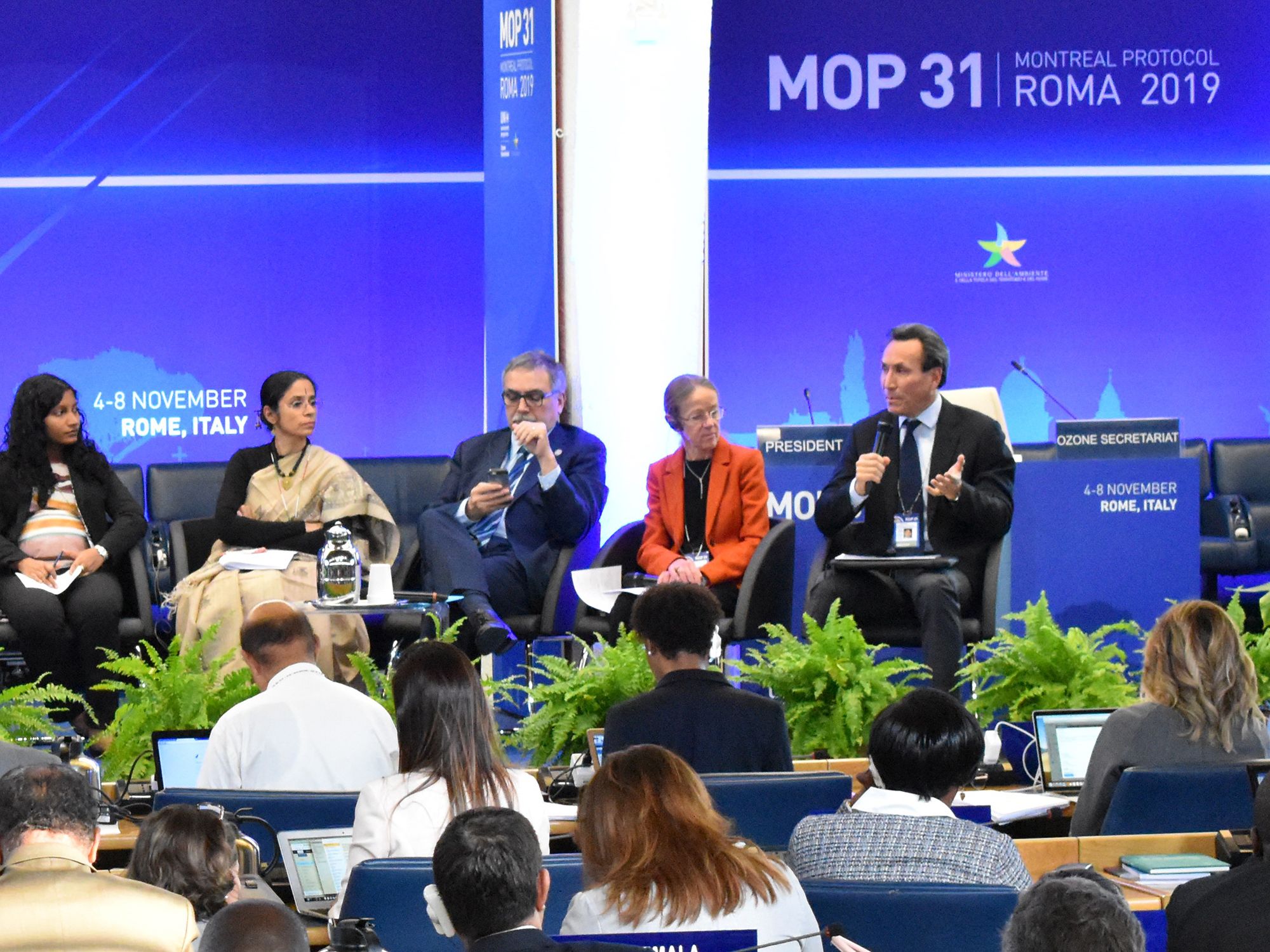 31st Meeting of the Parties of the Montreal Protocol, at the United Nations Food and Agriculture Organization