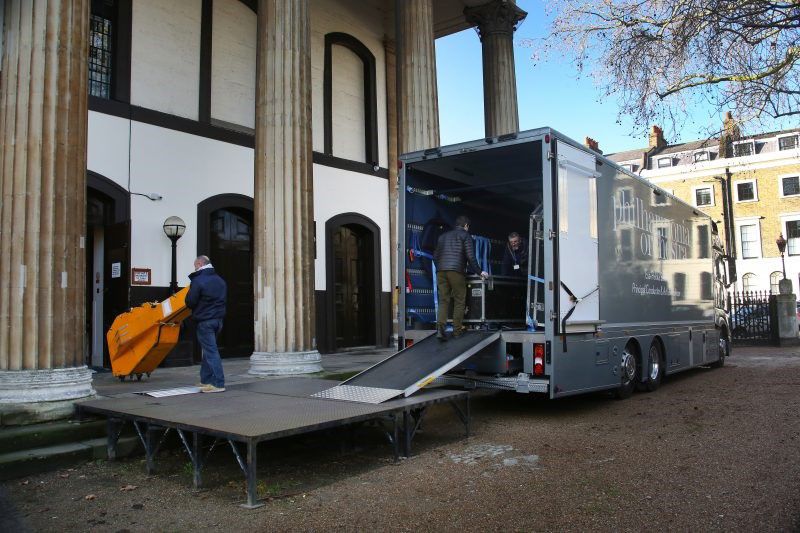 Перевозчик Transicold Supra 1150 Pulleyn Транспортный филармонический оркестр Грузовой автомобиль разгрузочного типа