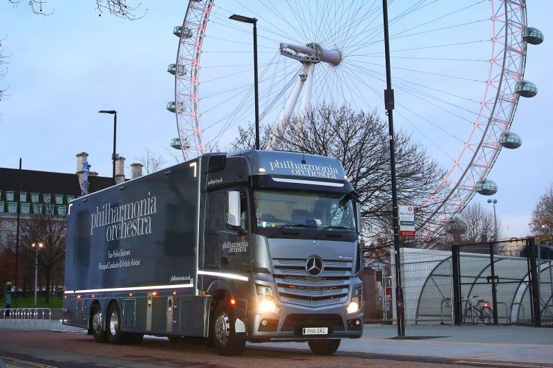 Автомобиль-перевозчик Transicold Supra 1150 Pulleyn Транспортный филармонический оркестр Грузовой автомобиль