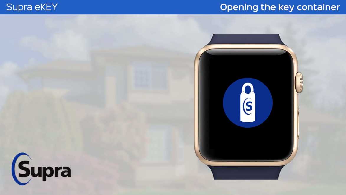 Video snapshot featuring eKEY Apple watch